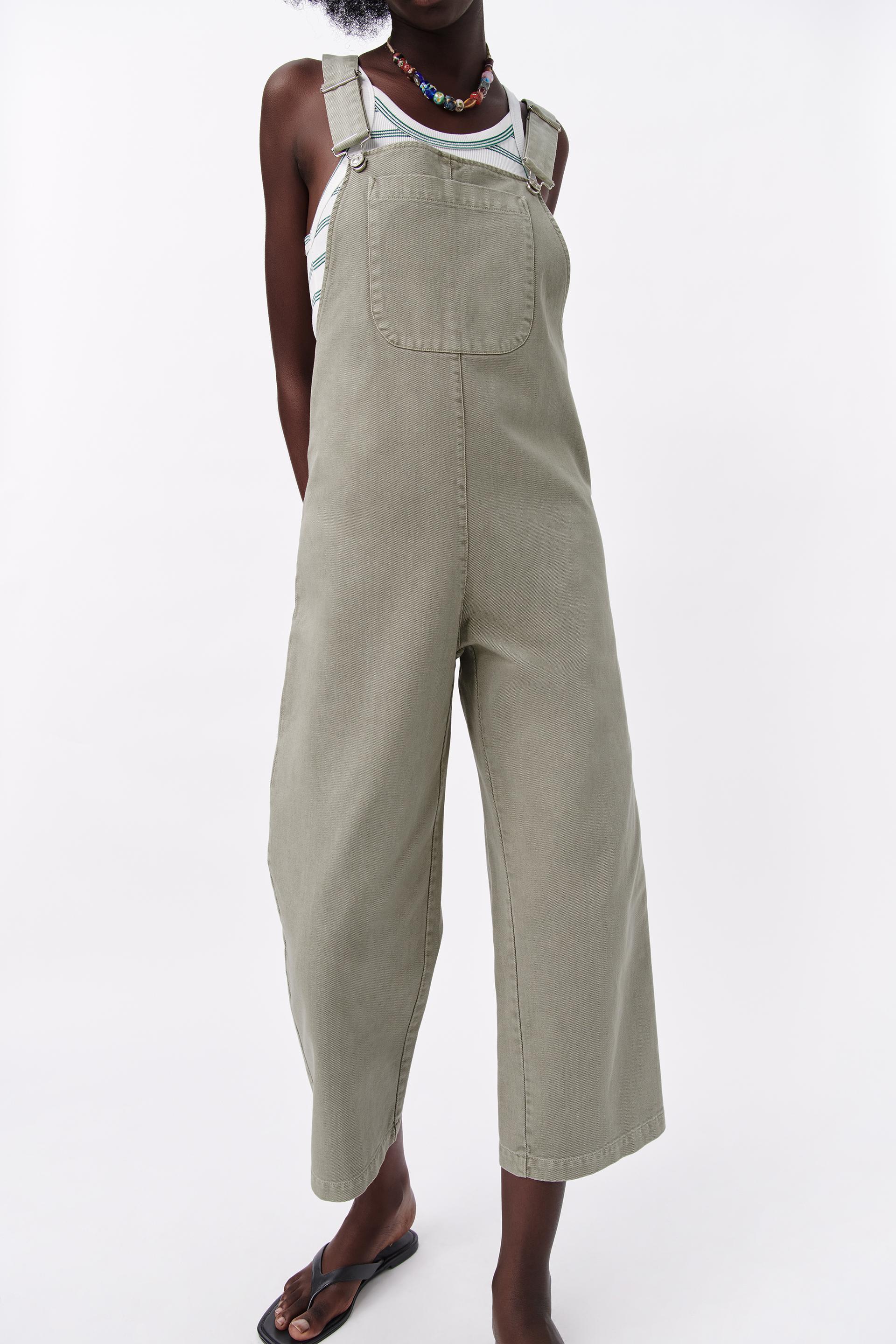 Zara DENIM JUMPSUIT, £49.99