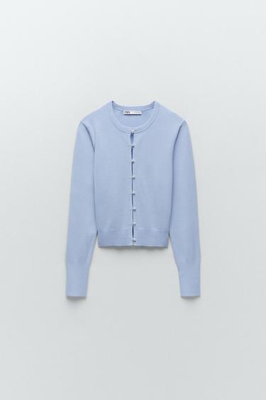 zara pearl jacket
