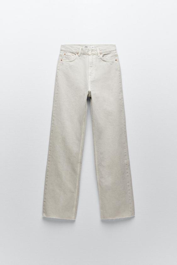 90s wide leg jeans zara clearance