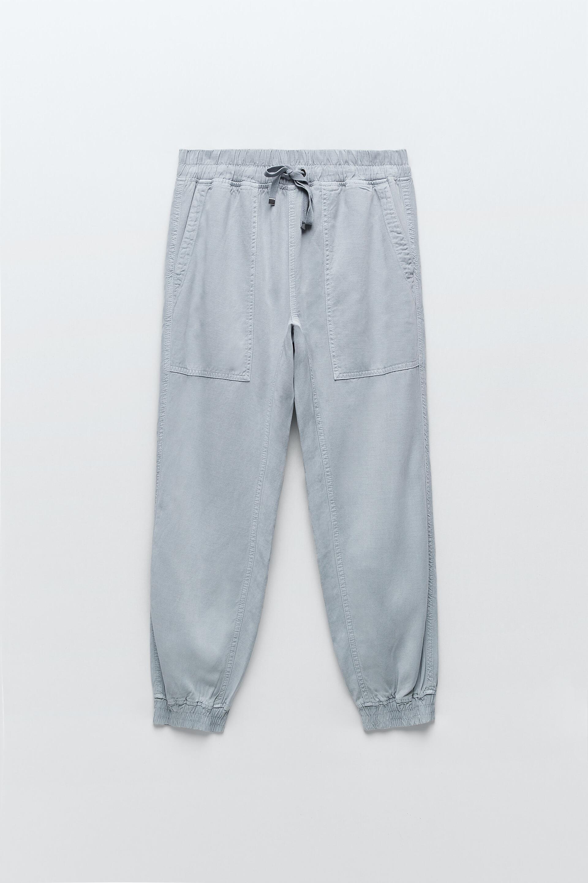 THE WEEKEND JOGGING TROUSERS - Light khaki | ZARA Australia