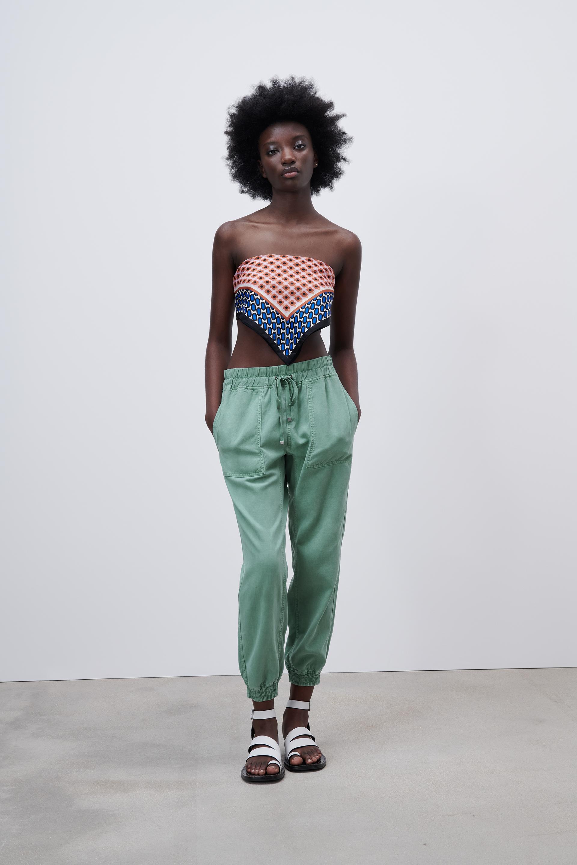 Zara THE WEEKEND JOGGING TROUSERS 