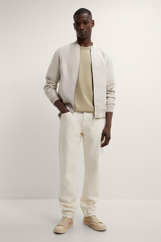 リネンボンバージャケット Zara Japan 日本 リネンボンバージャケット Zara Japan 日本