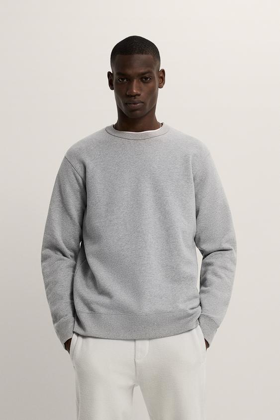 SUDADERA BÁSICA - Crudo | ZARA España