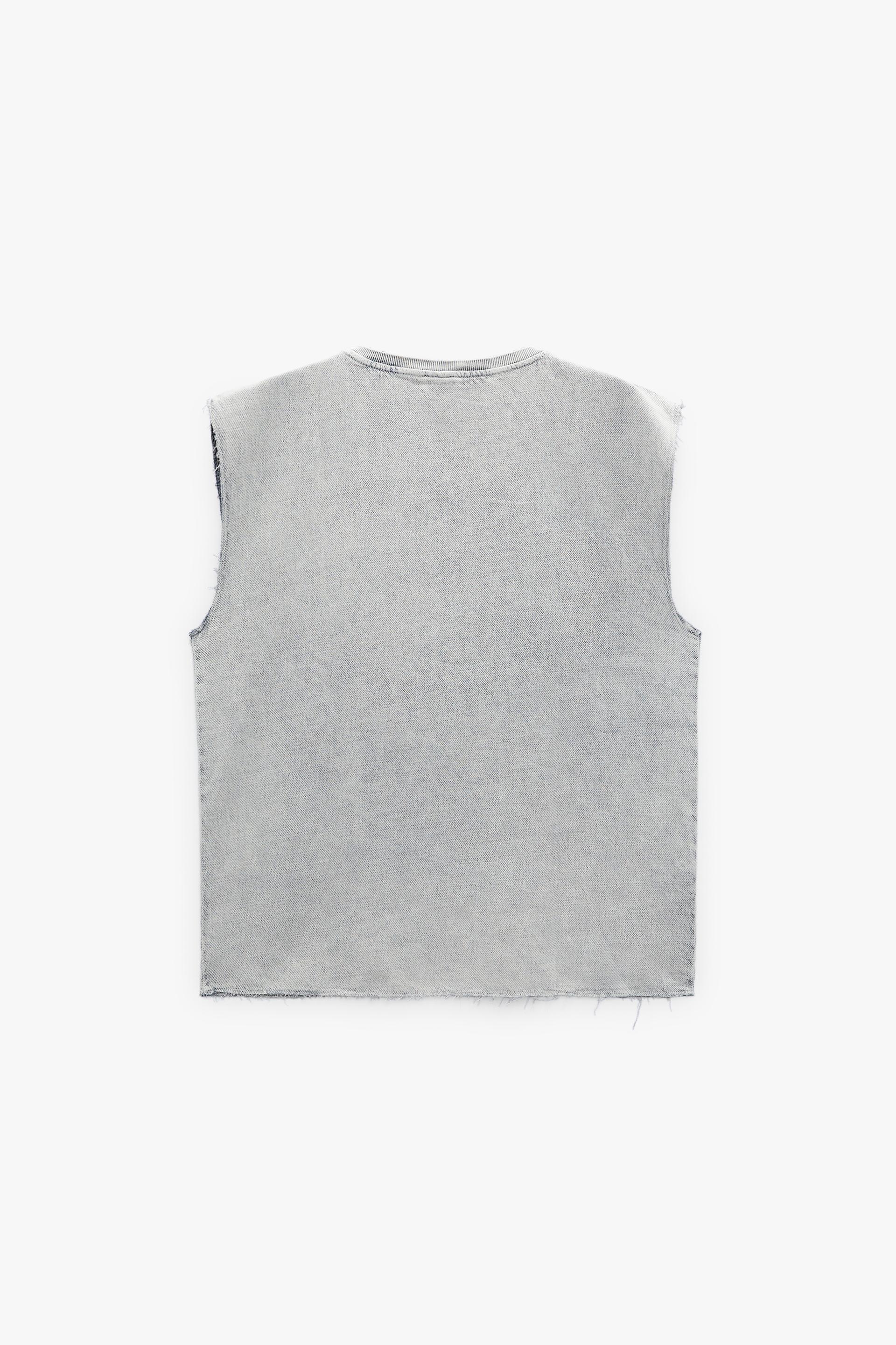 Zara DENIM TOP 4 Zara DENIM TOP 5