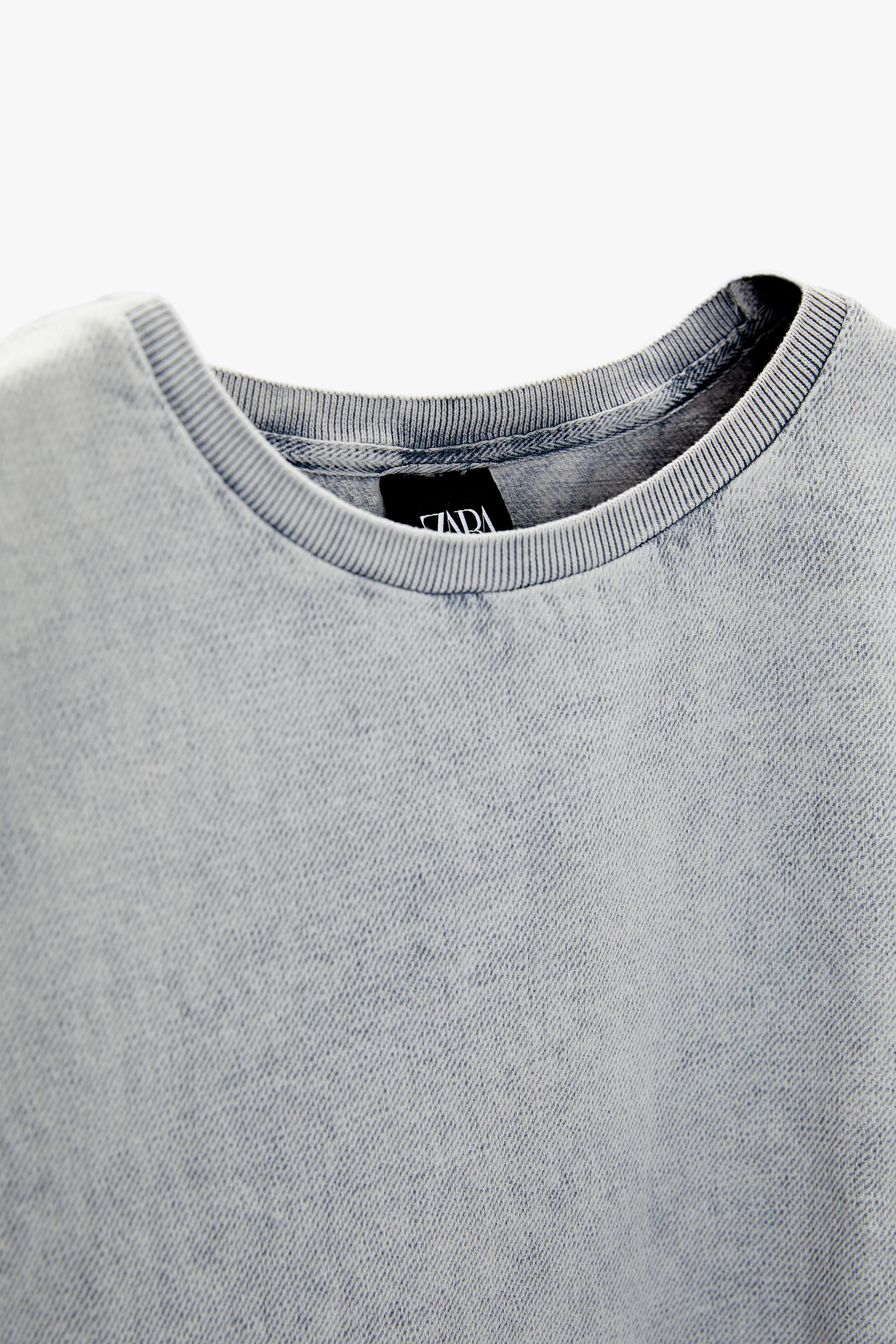 Zara DENIM TOP 2 Zara DENIM TOP 3