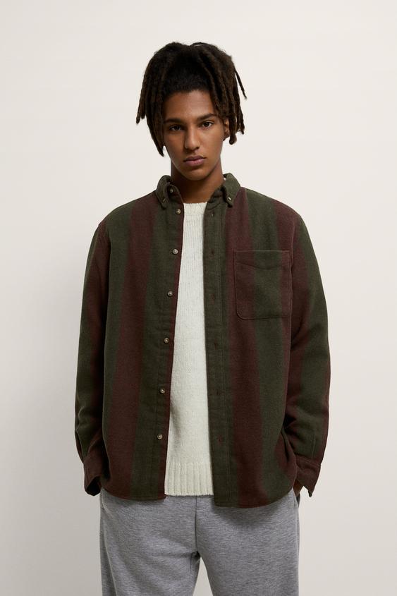Gestreifte Herrenhemden Online Sale Zara Deutschland