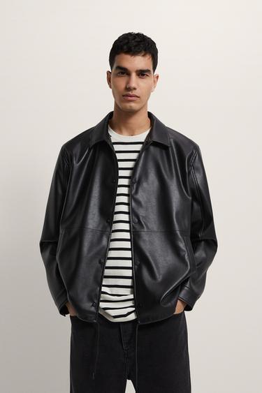 フェイクレザージャケット メンズ Zara 日本 フェイクレザージャケット メンズ Zara 日本