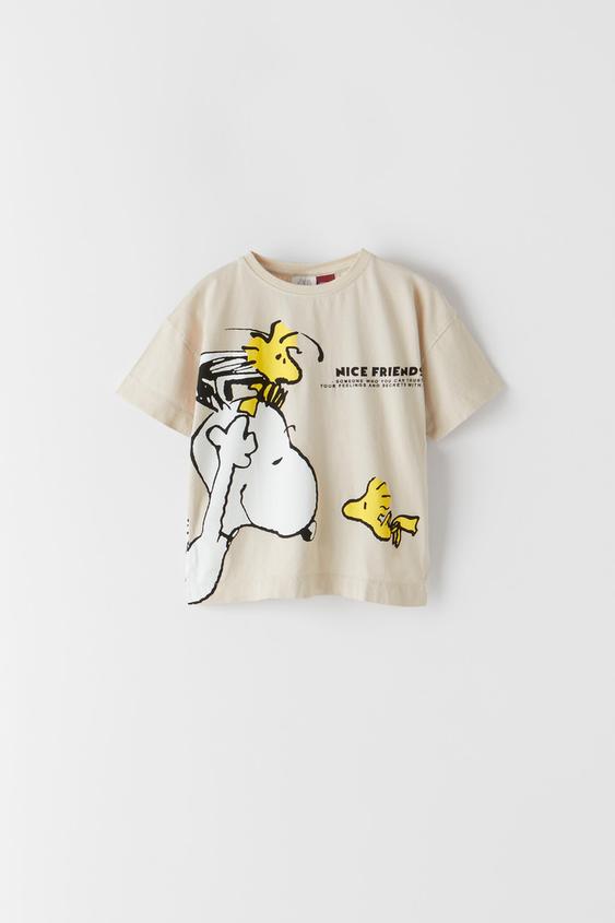 Tee shirt snoopy zara Clearance