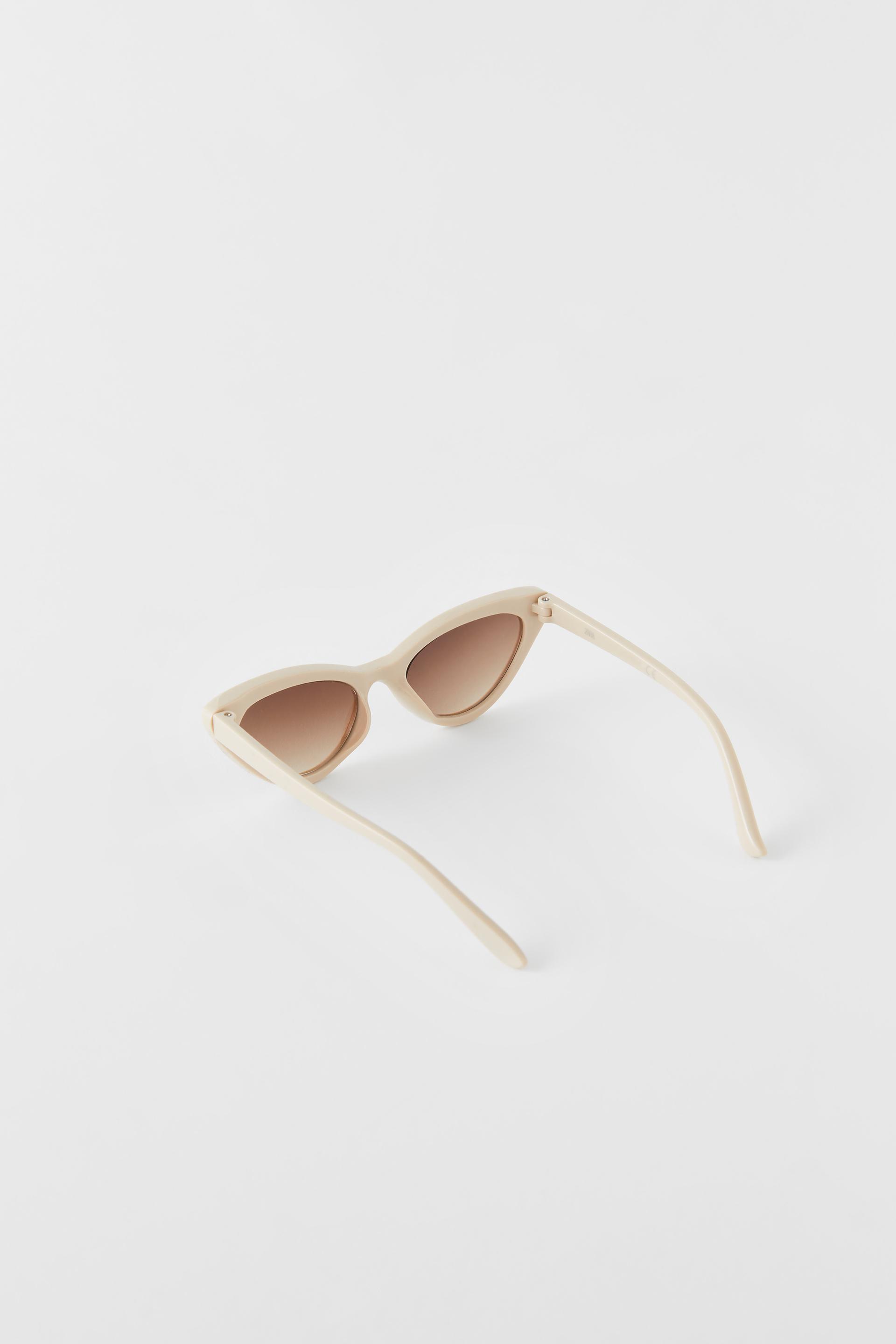 Lunettes De Soleil œil De Chat Zara France Lunettes De Soleil œil De Chat Zara France
