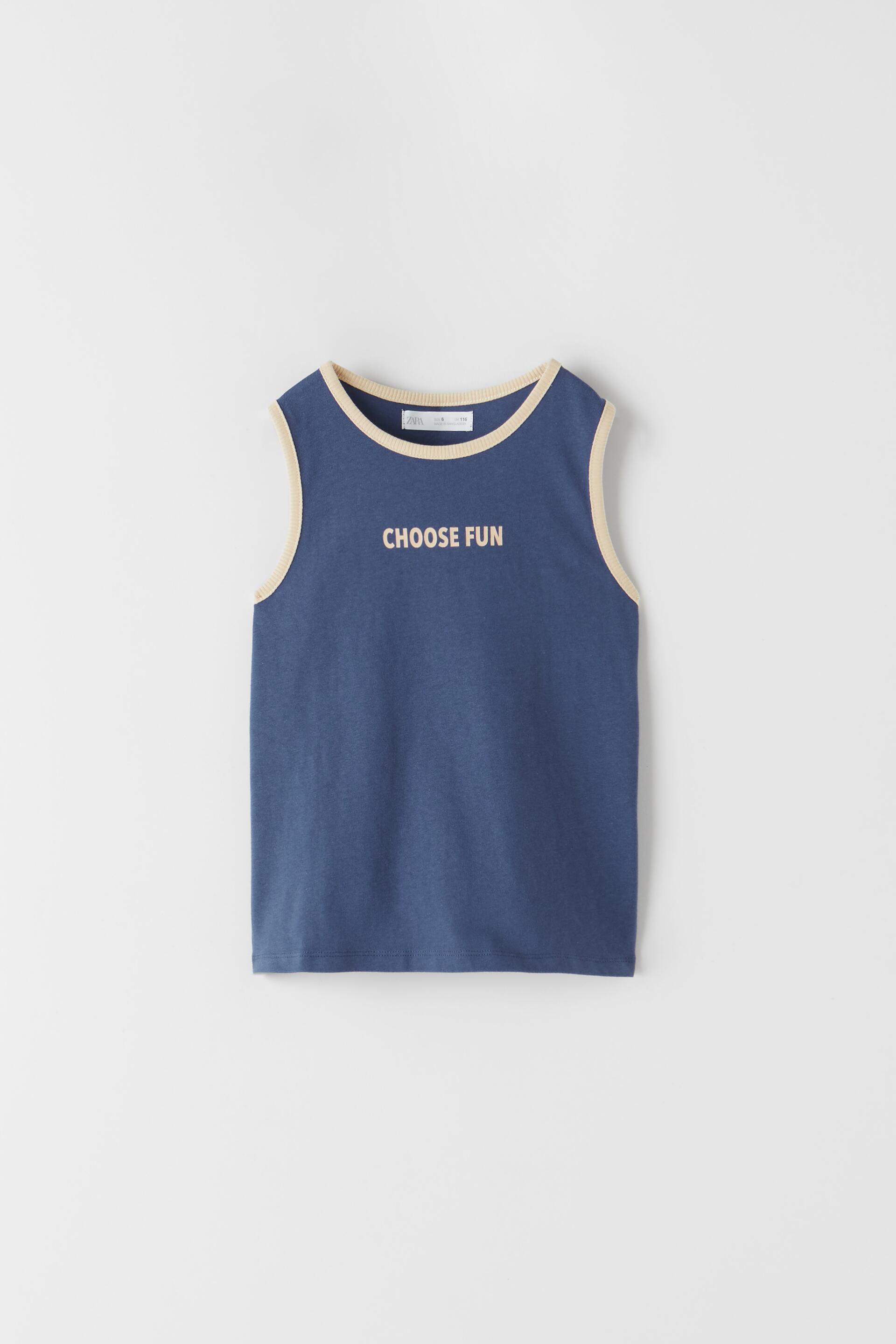 Contrasting ribbed t shirt zara clearance