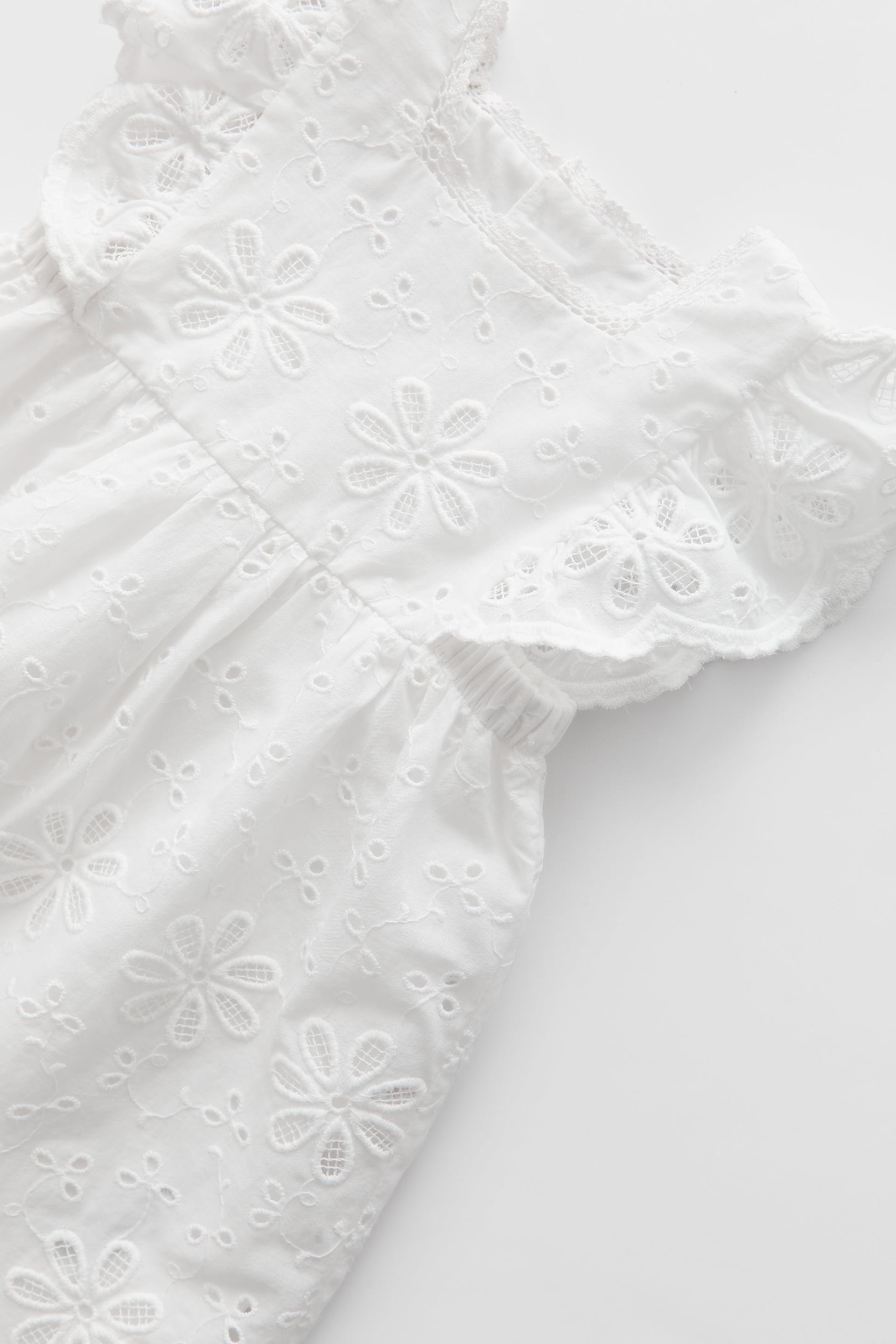 Schiffli dress zara Clearance