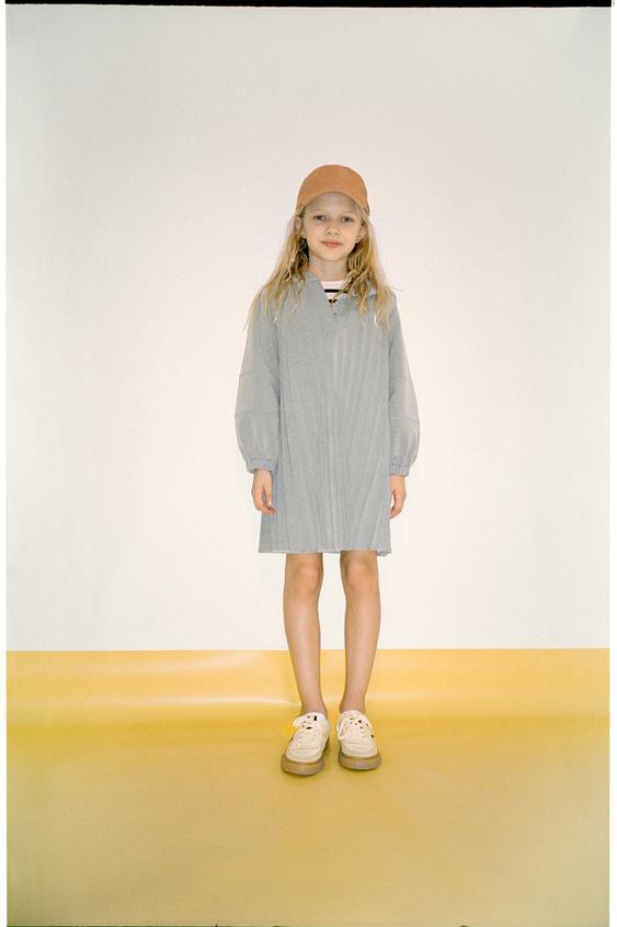 プリーツ スポーティ ワンピース Zara Japan 日本 プリーツ スポーティ ワンピース Zara Japan 日本