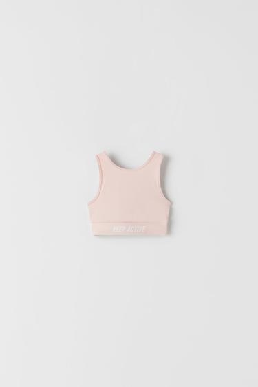 zara vest top