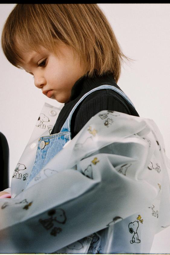 クリア スヌーピー ピーナッツ レインコート Zara Japan 日本 クリア スヌーピー ピーナッツ レインコート Zara Japan 日本