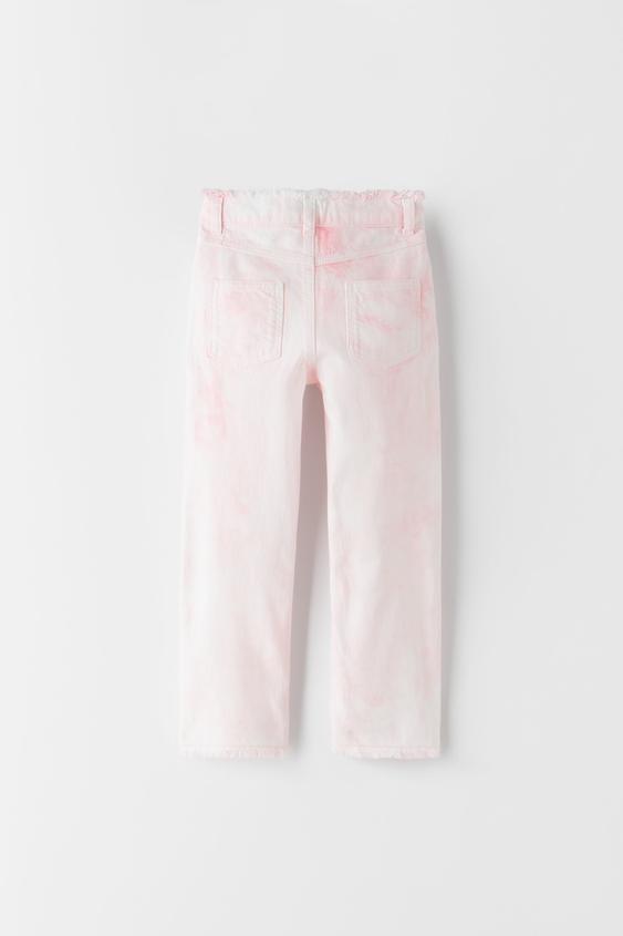 ワイドレッグ タイダイ デニムパンツ Zara Japan 日本