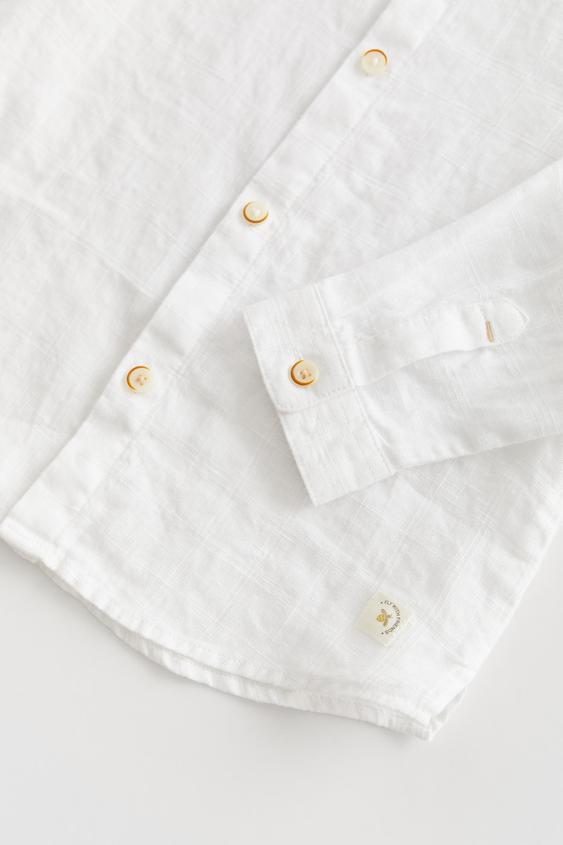 Chemise en lin zara Clearance