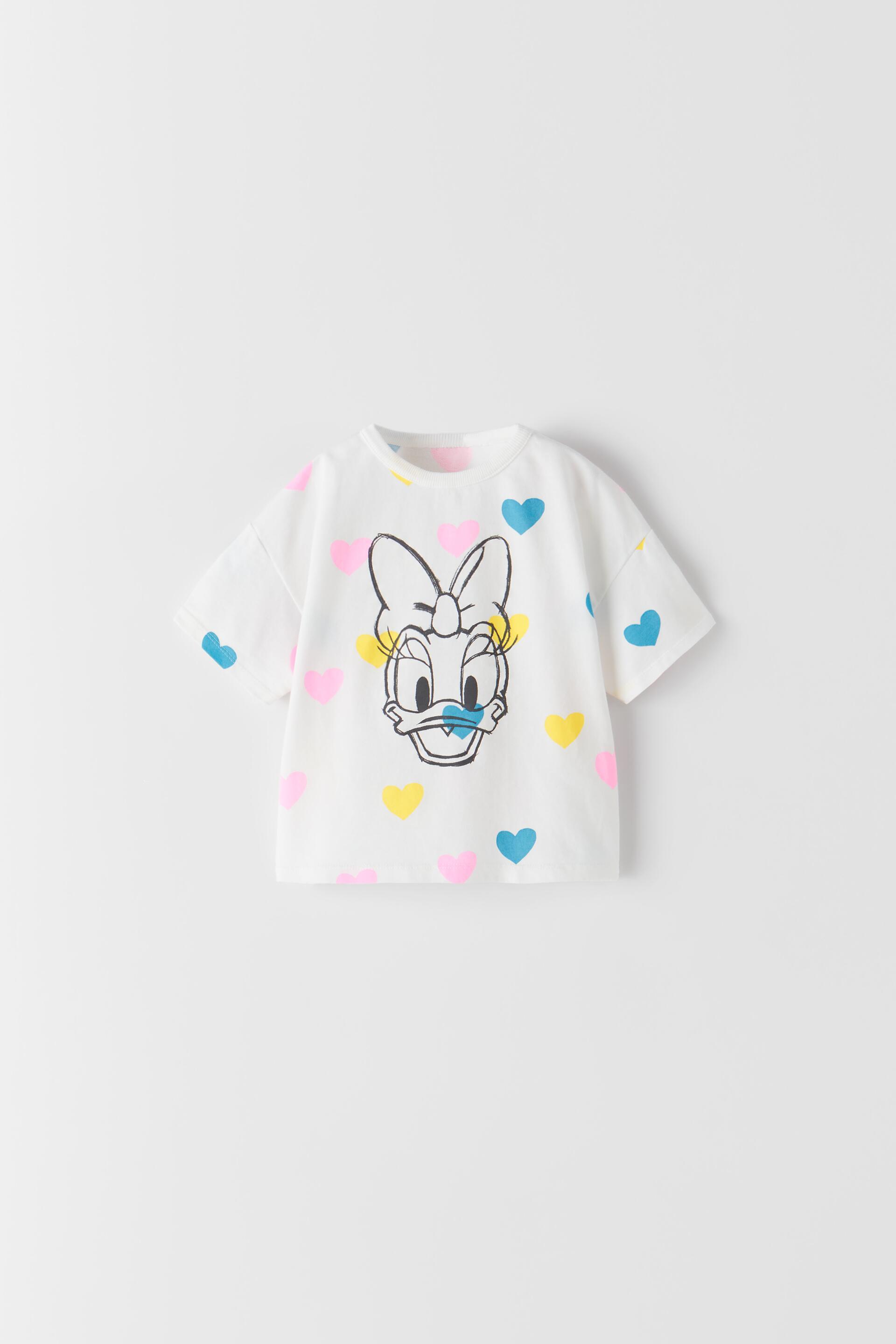 daisy duck t shirt zara