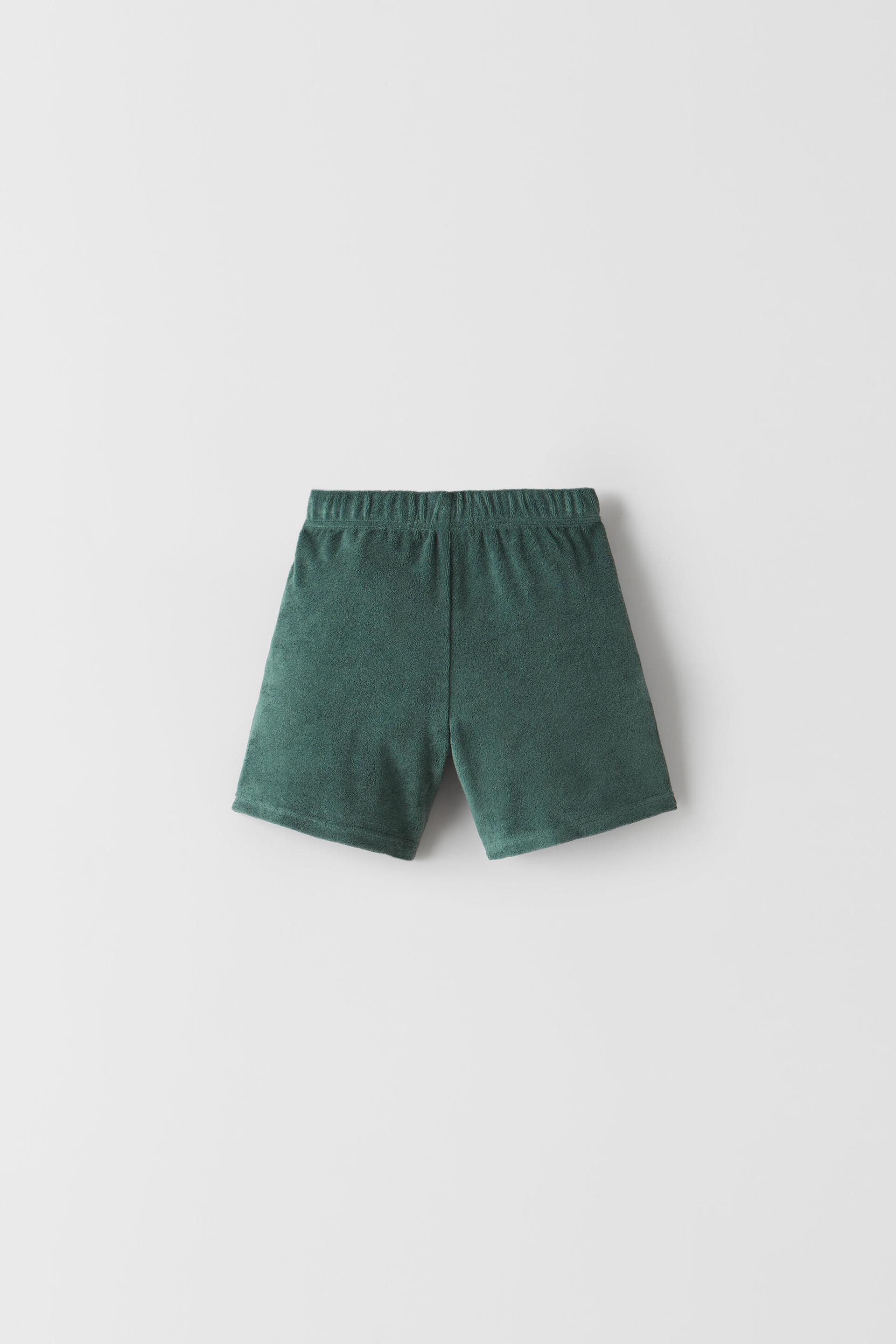 Short En Molleton Eponge Zara France Short En Molleton Eponge Zara France