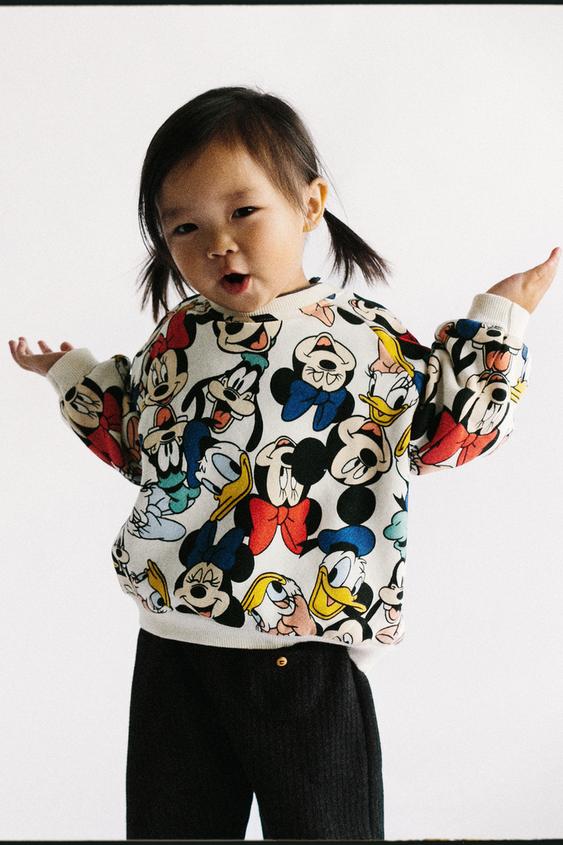 ディズニースウェットシャツ Zara Japan 日本 ディズニースウェットシャツ Zara Japan 日本