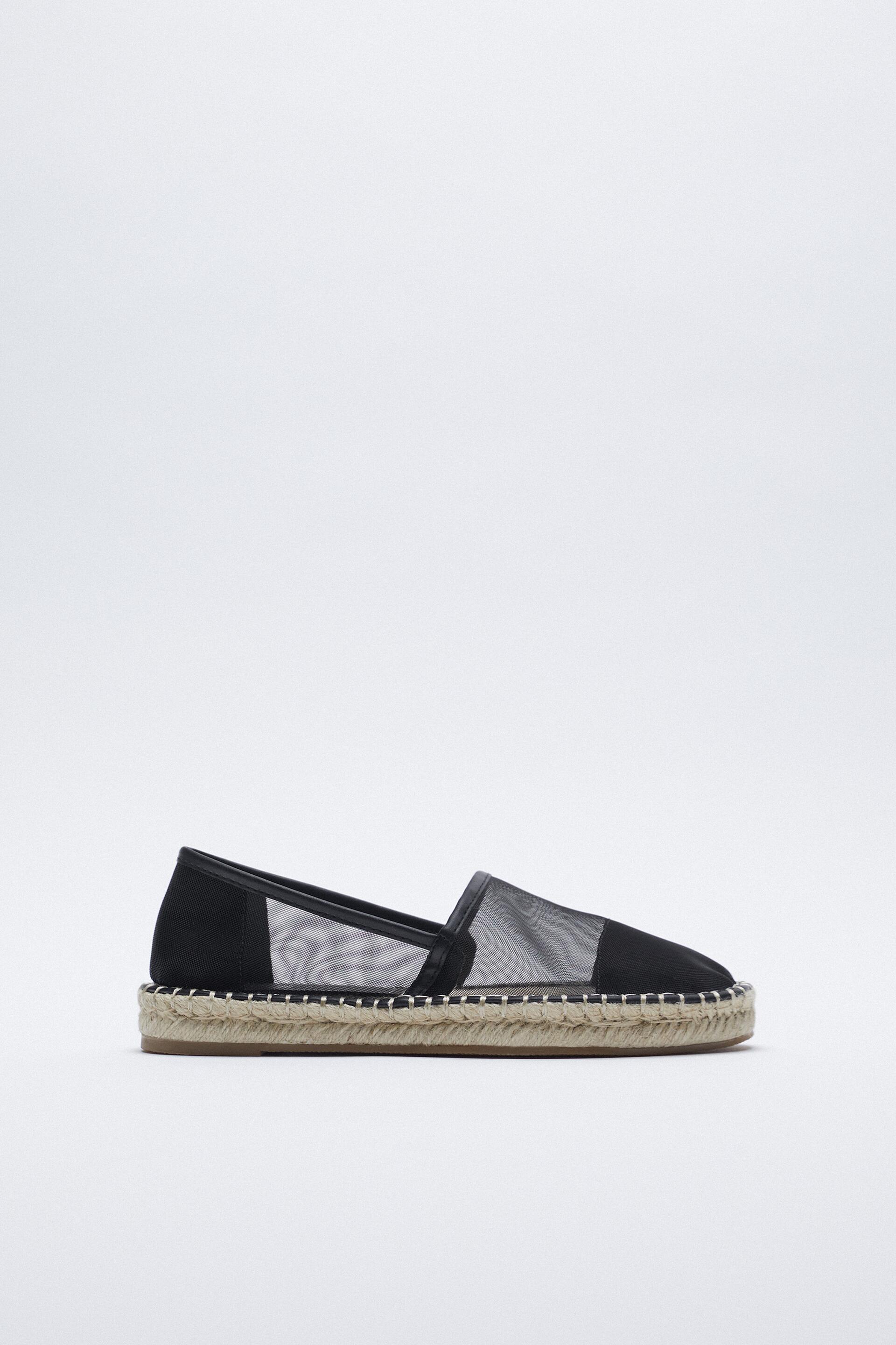 Zara black espadrilles clearance