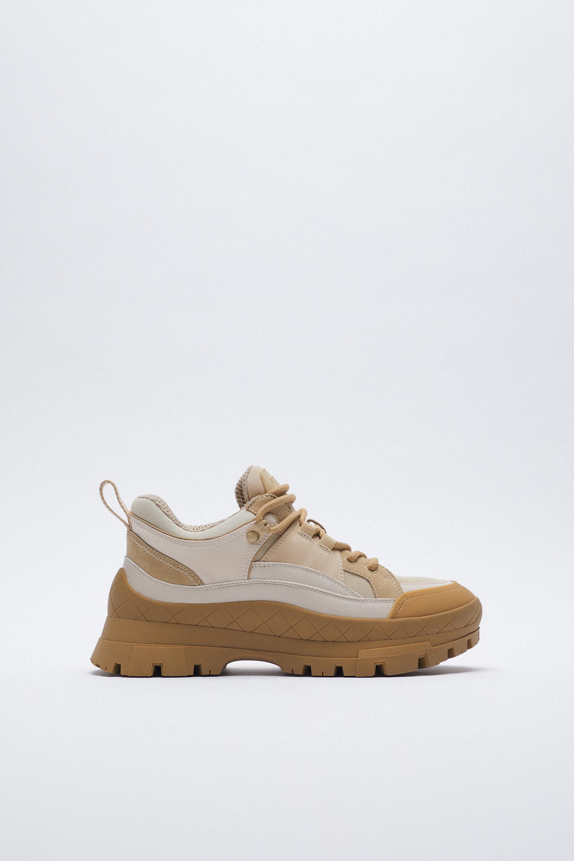 Zara maxi sole trainers Sale