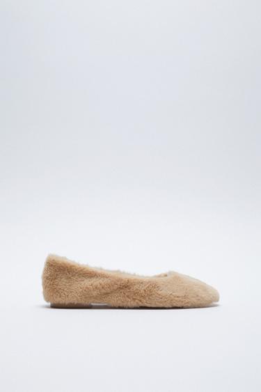 zara faux fur