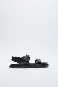zara athletic platform sandals