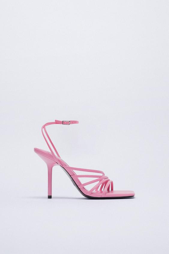 zara sandals with thin straps