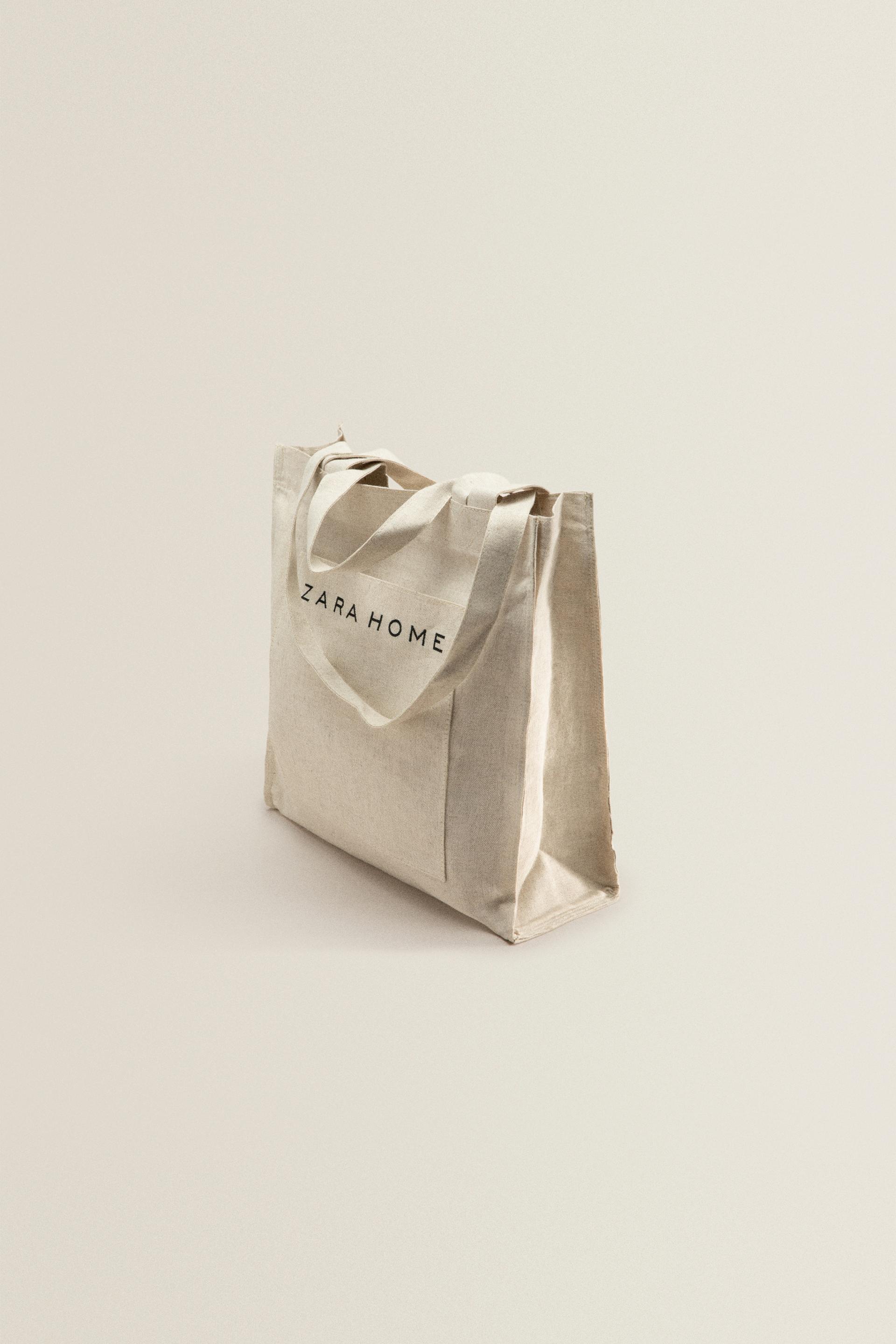 リネン トートバッグ ピンク Zara Japan 日本 リネン トートバッグ ピンク Zara Japan 日本