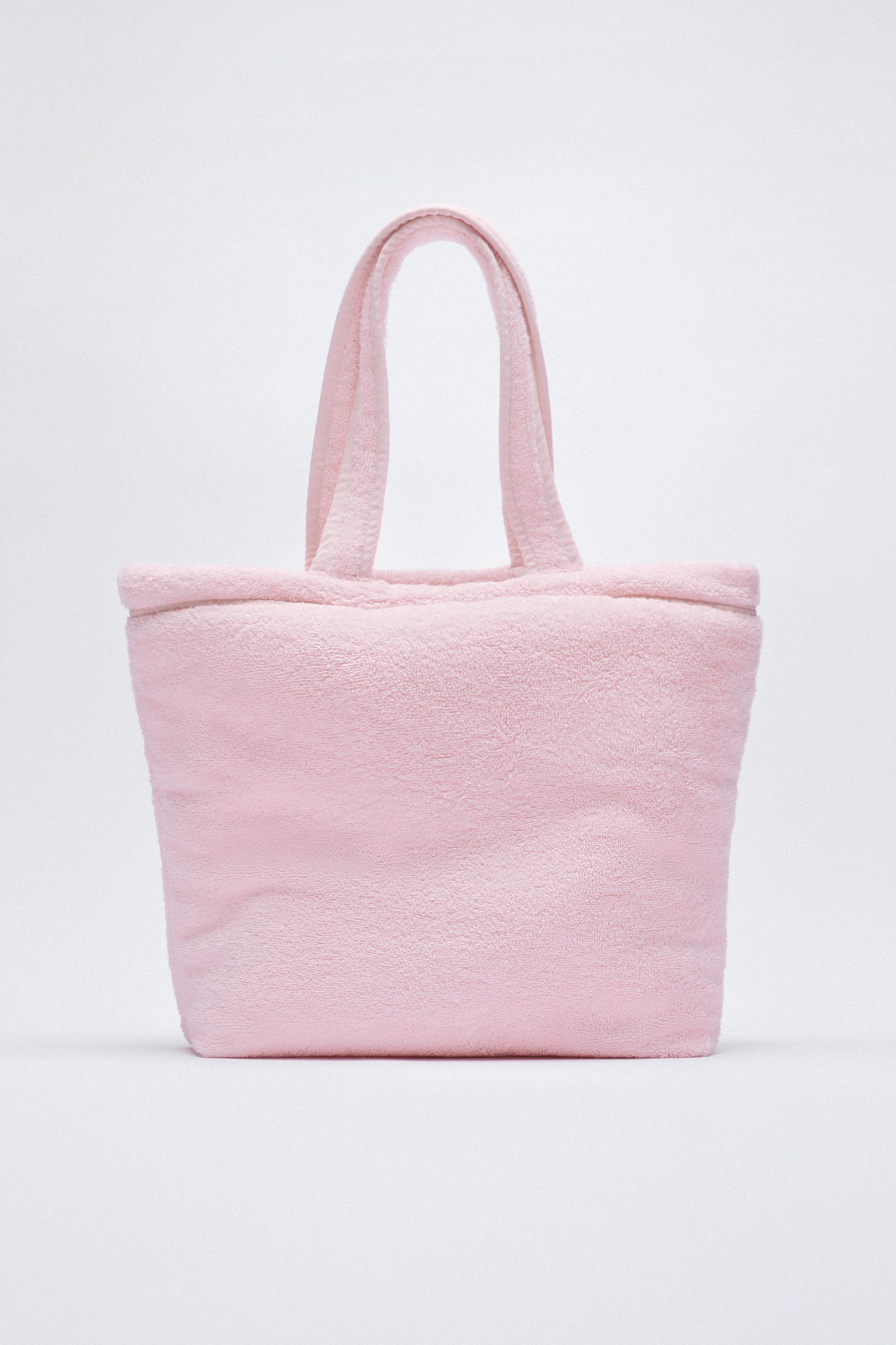 Zara terry tote bag Clearance