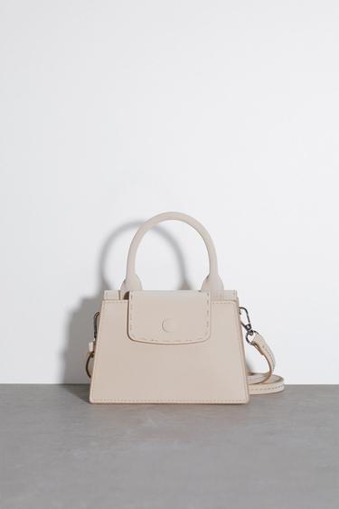 leather crossbody bag zara