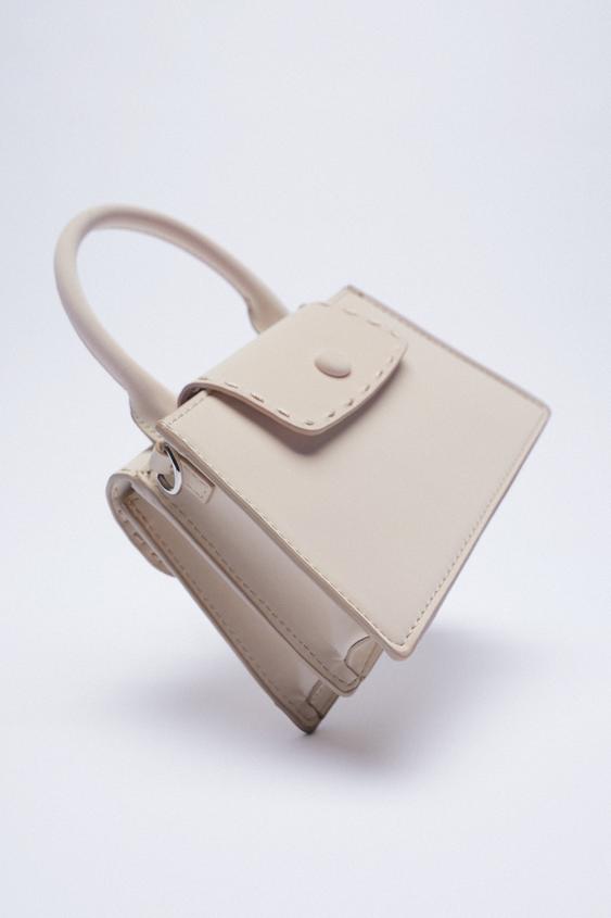 mini crossbody bolsa zara