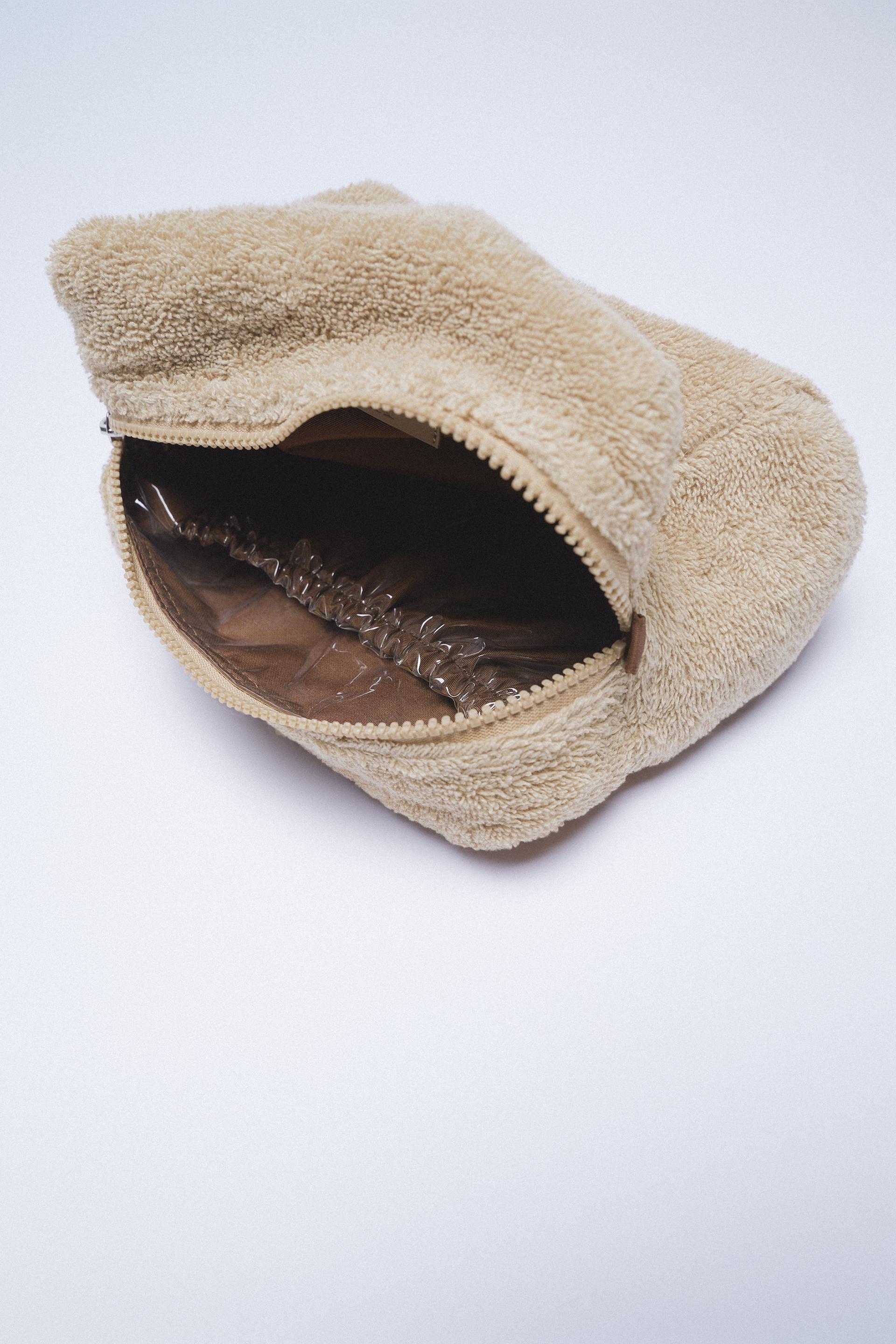 Terry cloth zara bag Clearance