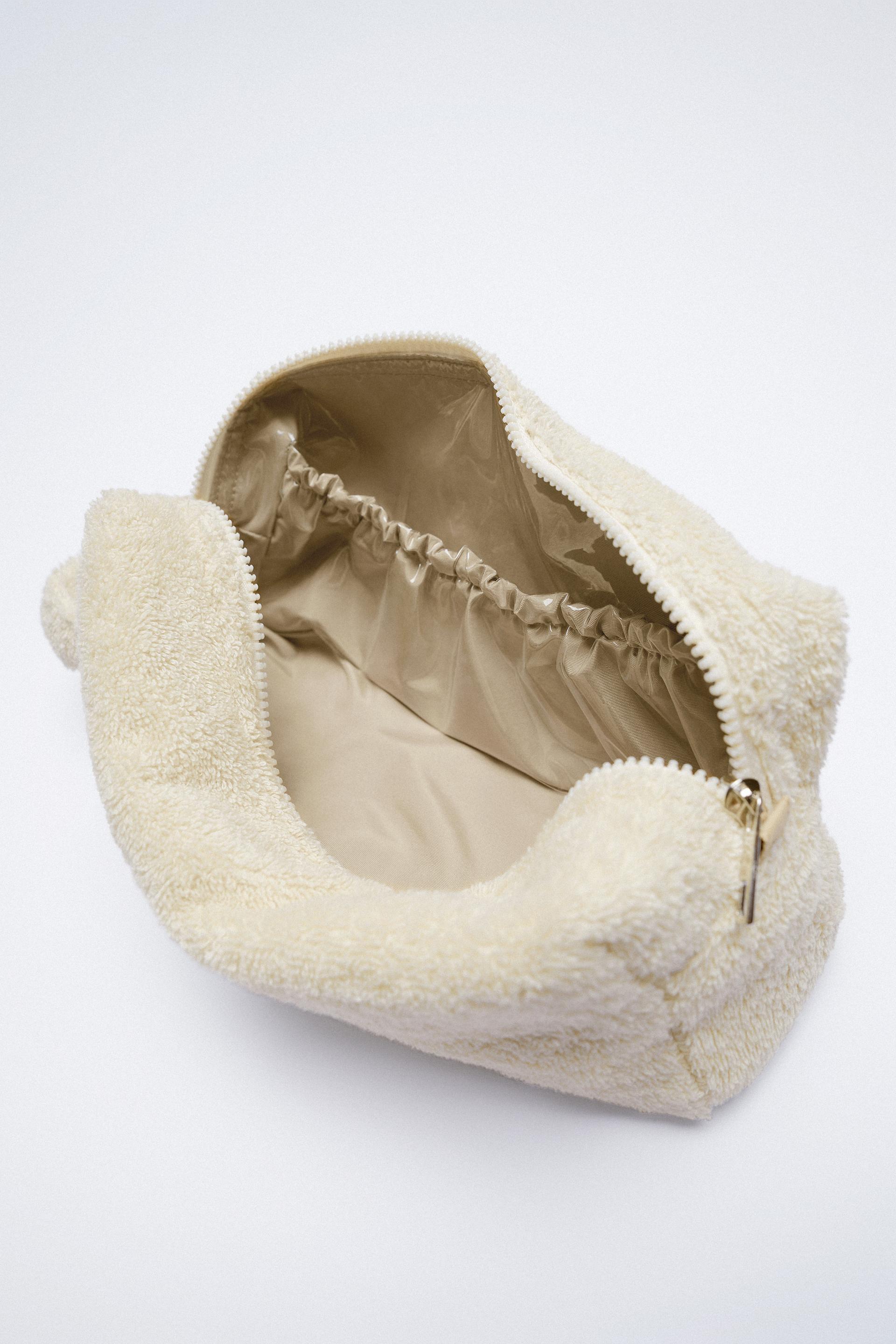 Terry cloth zara bag Clearance