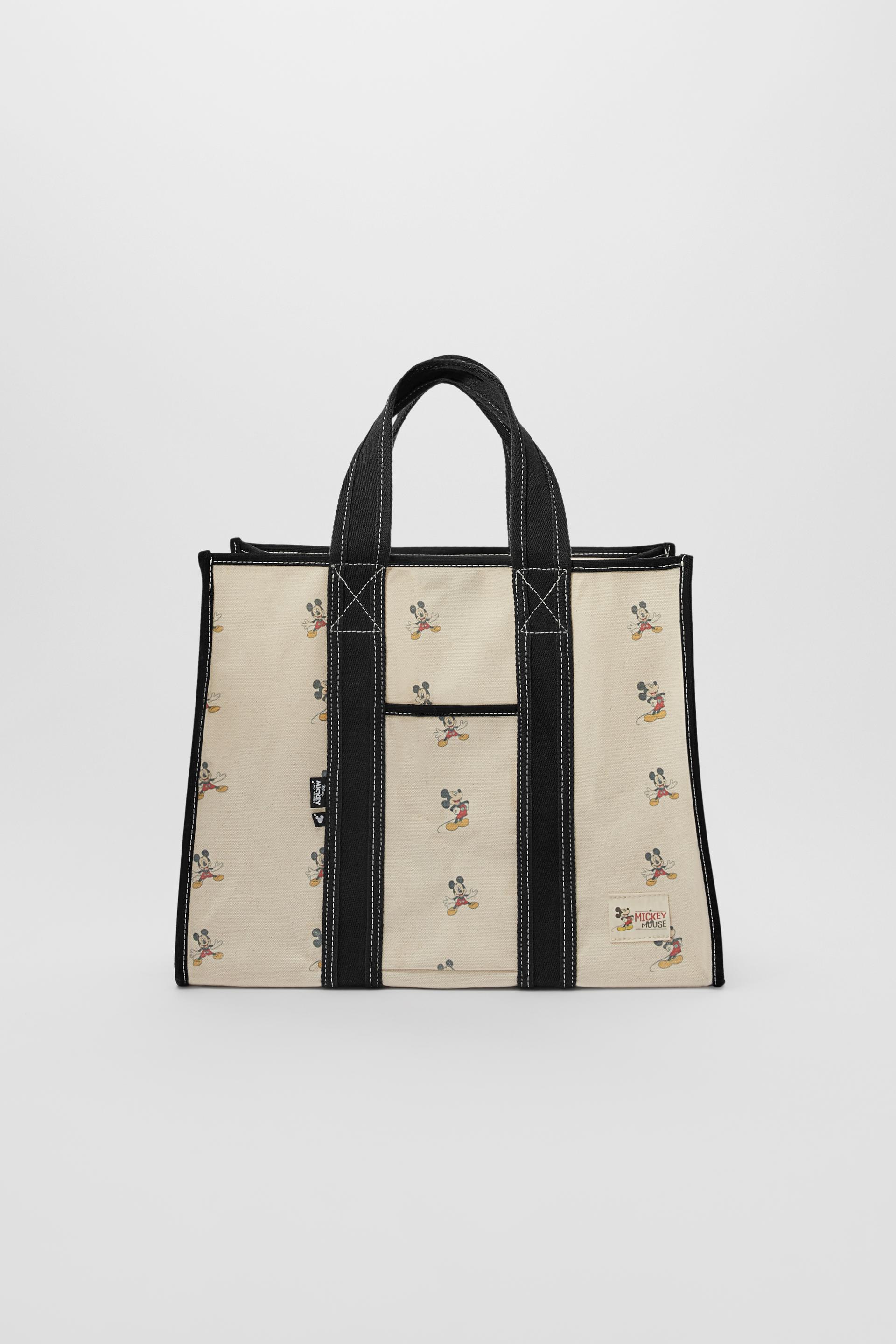 ミッキーマウス C ディズニー トートバッグ Zara Japan 日本 ミッキーマウス C ディズニー トートバッグ Zara Japan 日本