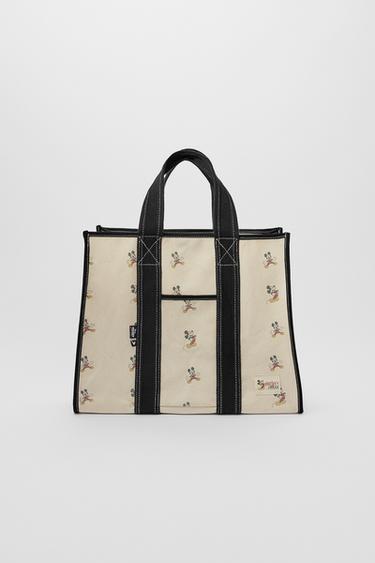 ミッキーマウス C ディズニー トートバッグ Zara Japan 日本 ミッキーマウス C ディズニー トートバッグ Zara Japan 日本