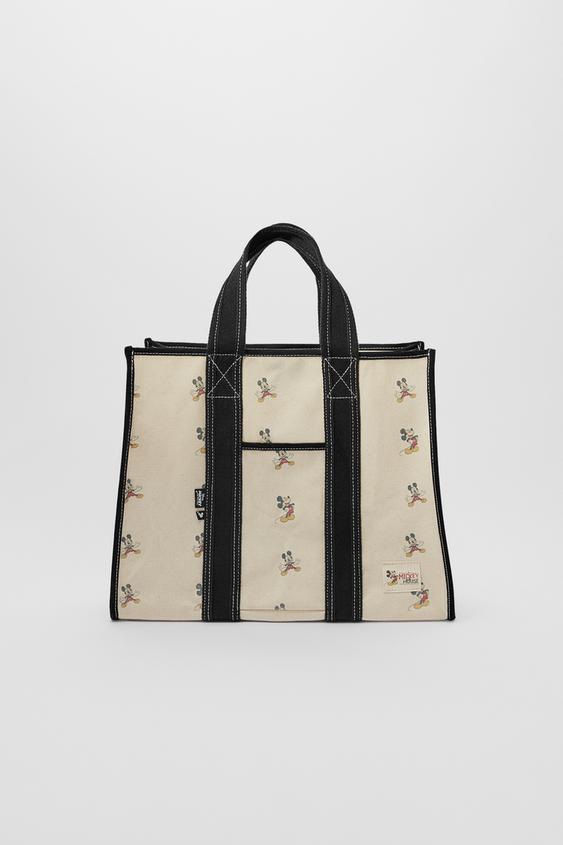 ミッキーマウス C ディズニー トートバッグ Zara Japan 日本 ミッキーマウス C ディズニー トートバッグ Zara Japan 日本