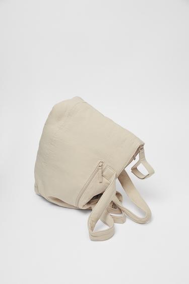 BORSA SHOPPER CANVAS - Verde cachi | ZARA Italia / Italy