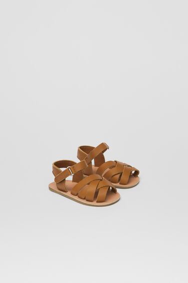 Image 0 of KIDS/ LEATHER SANDALS from Zara