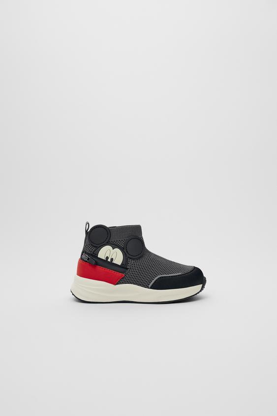 ディズニー ミッキーマウス ハイカットスニーカー Zara Japan 日本 ディズニー ミッキーマウス ハイカットスニーカー Zara Japan 日本