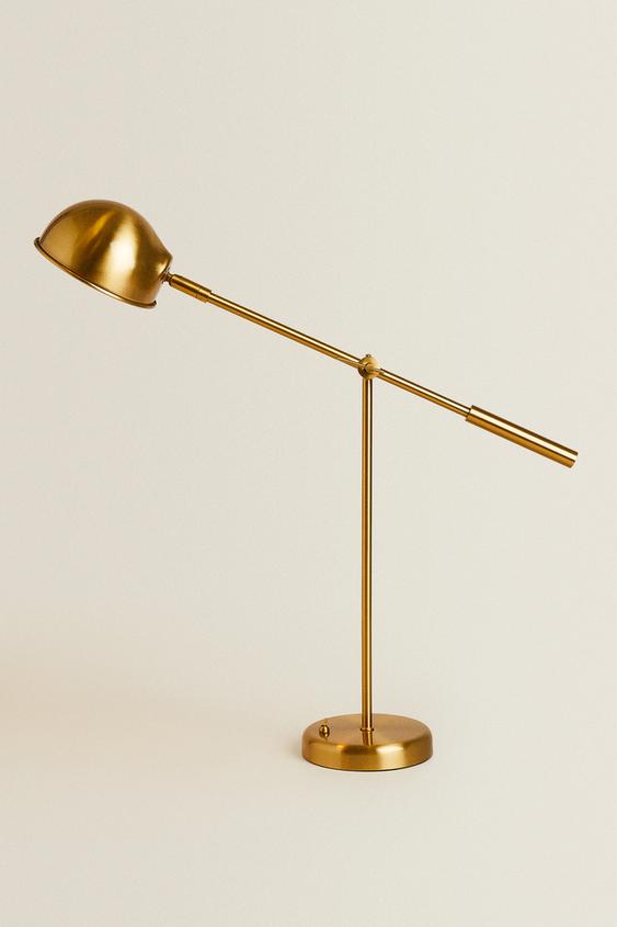 Gold Metal Desk Lamp Zara United Kingdom Gold Metal Desk Lamp Zara United Kingdom, Gold Task Lamp