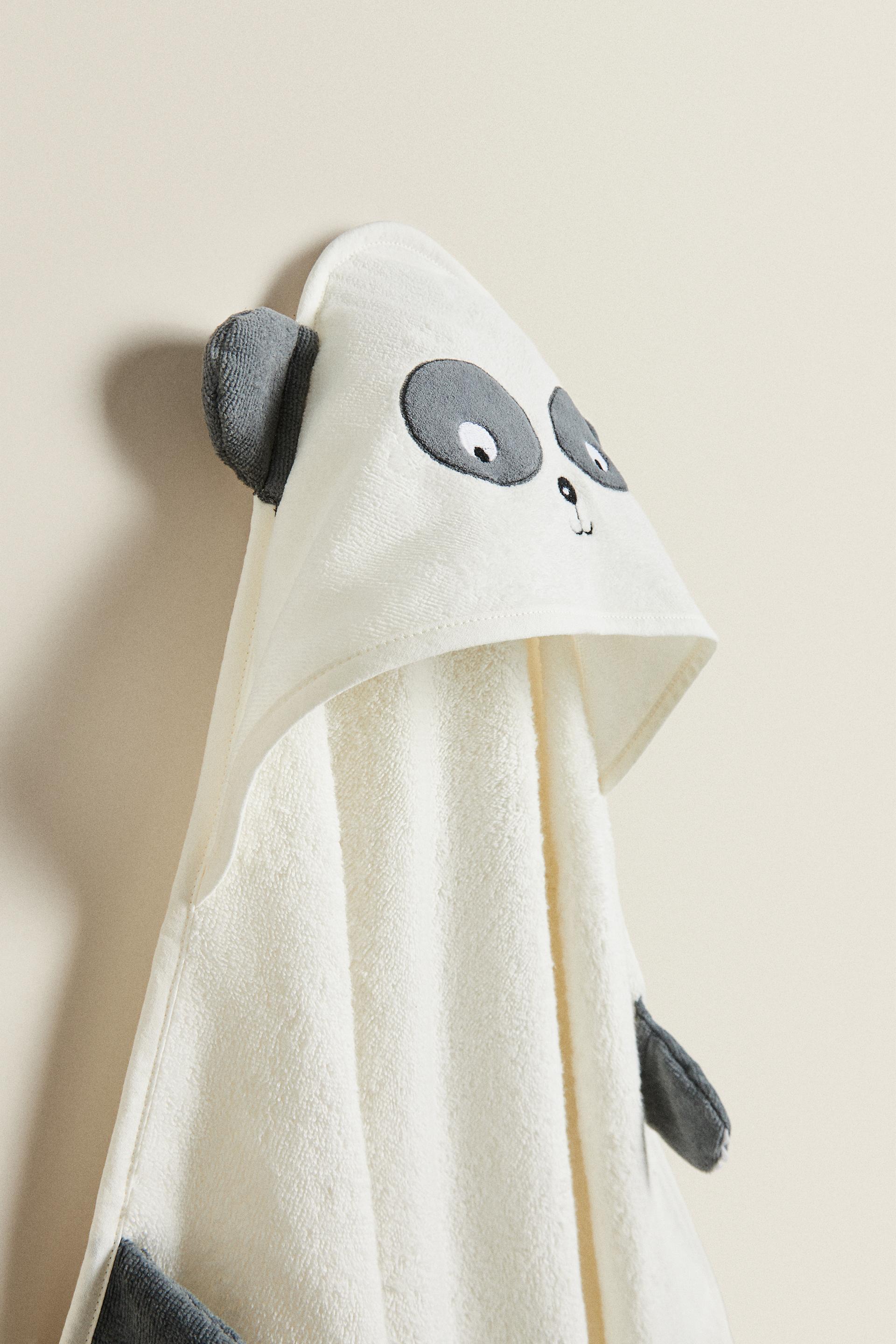 Cape De Bain Bebe Panda Zara France Cape De Bain Bebe Panda Zara France