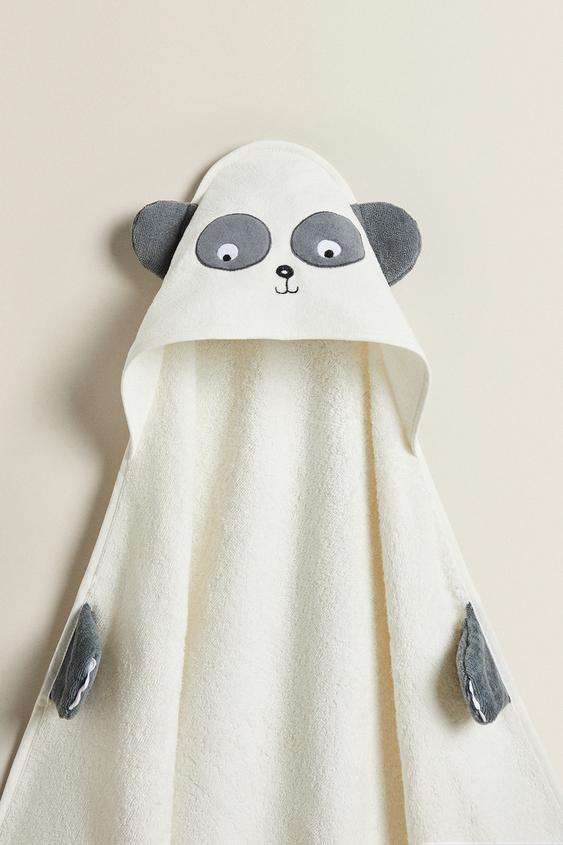 Cape De Bain Bebe Panda Zara France Cape De Bain Bebe Panda Zara France