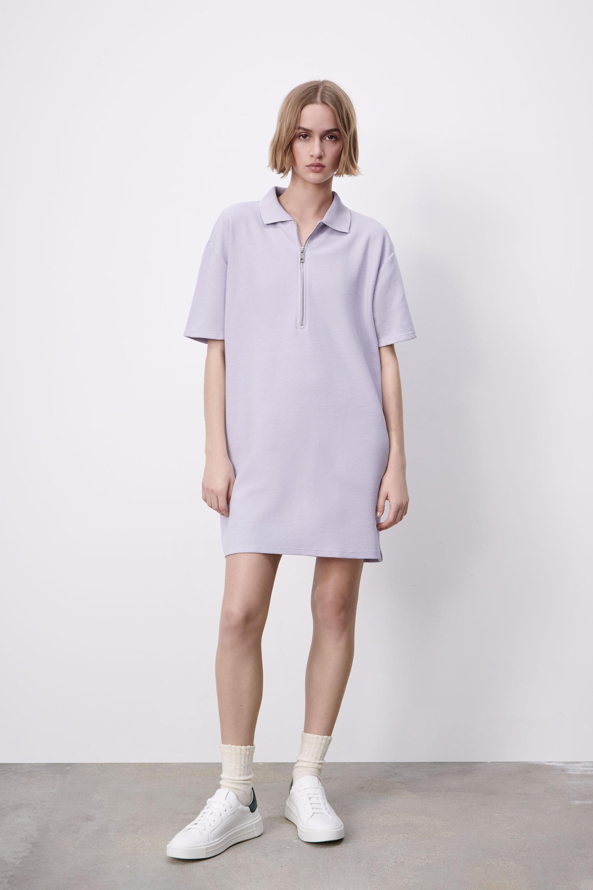 Zara zip polo dress Clearance