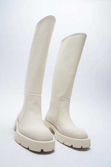 zara gumboots