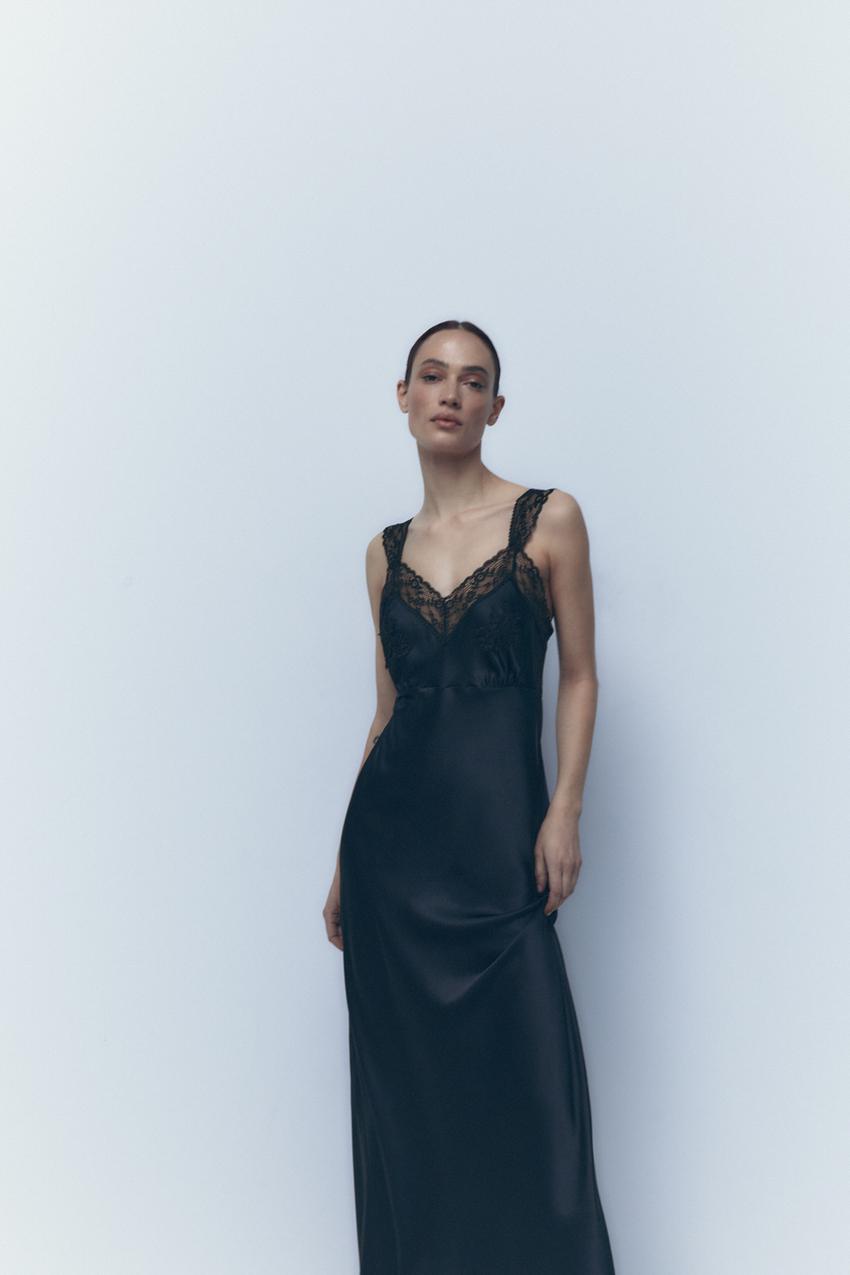 Zara dress with matching lace Clearance