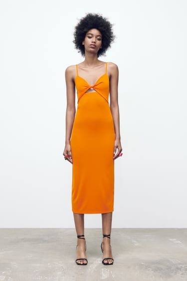 Vestidos naranjas de mujer | Nueva Colección Online | España