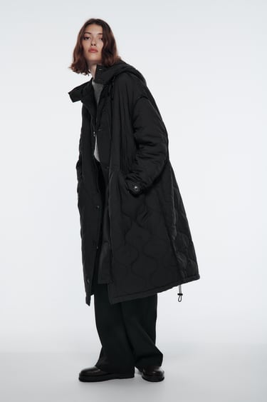 Image 0 of QUILTED PARKA LIMITED EDITION from Zara