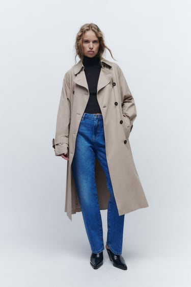 Image 0 of TRENCH COAT WITH BELT from Zara