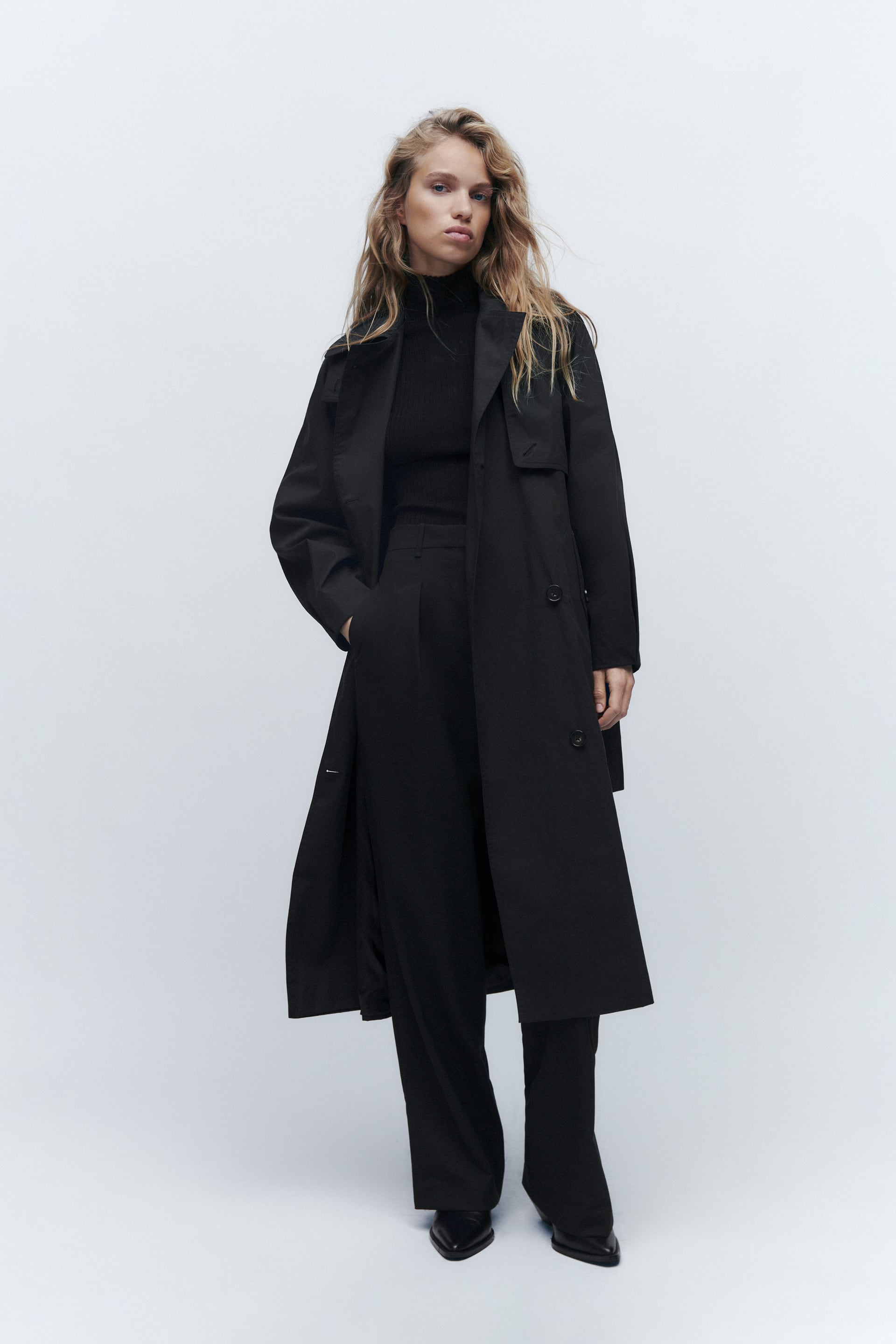 BELTED OVERSIZED TRENCH COAT